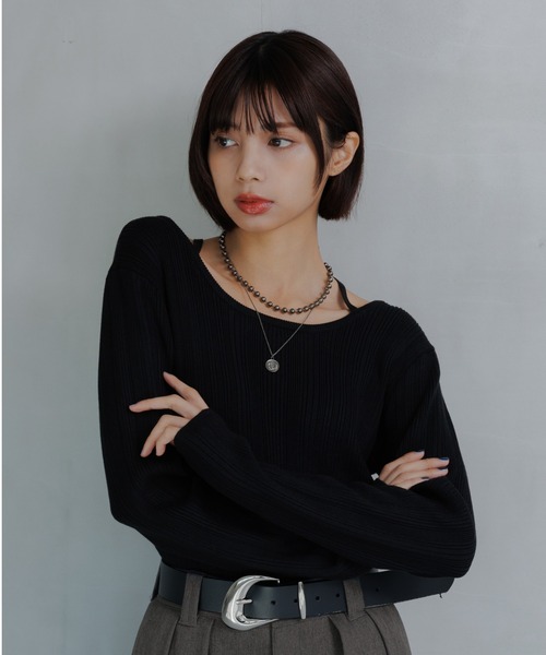 PAGEBOY（ページボーイ）の「２連コインネックレス（ネックレス・レディース・シルバー/ブラック・FREE）」の21枚目の写真