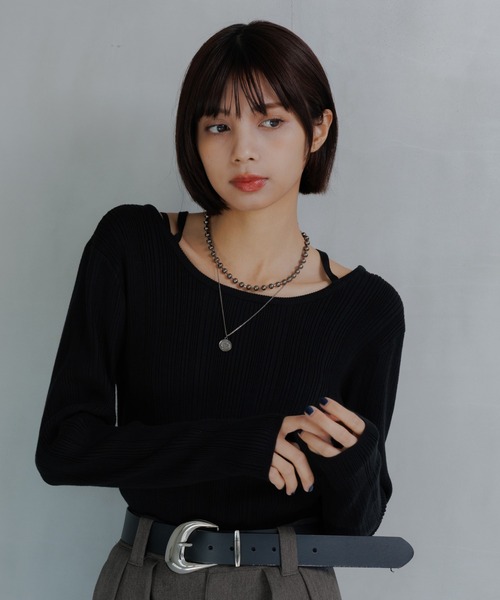 PAGEBOY（ページボーイ）の「２連コインネックレス（ネックレス・レディース・シルバー/ブラック・FREE）」の22枚目の写真