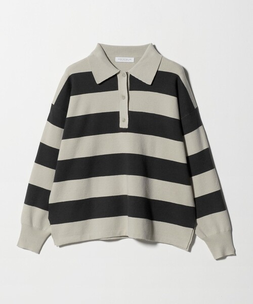 セール】バイカラー ニットポロ ＜A DAY IN THE LIFE＞（ニット