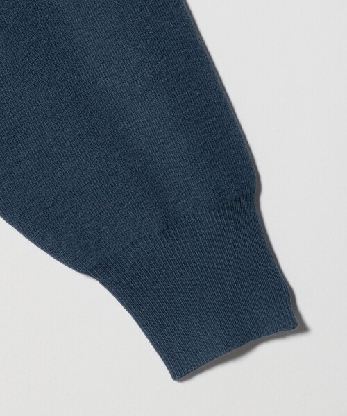 A DAY IN THE LIFE UNITED ARROWS(アデイインザライフユナイテッドアローズ)の「バイカラー ニットポロ <A DAY IN THE LIFE>(ニット/セーター・レディース・モカ/ロイヤルブルー/その他1・FREE)」の6枚目の写真