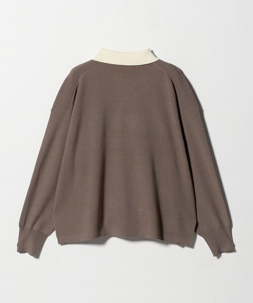 A DAY IN THE LIFE UNITED ARROWS(アデイインザライフユナイテッドアローズ)の「バイカラー ニットポロ <A DAY IN THE LIFE>(ニット/セーター・レディース・モカ/ロイヤルブルー/その他1・FREE)」の12枚目の写真