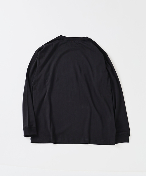 EDIFICE(エディフィス)の「Mic Itaya(ミック・イタヤ) 別注 アート プリント ロング Tシャツ(Tシャツ/カットソー・メンズ・ホワイト/カーキ/ブラック/ベージュ・LARGE/MEDIUM)」の8枚目の写真
