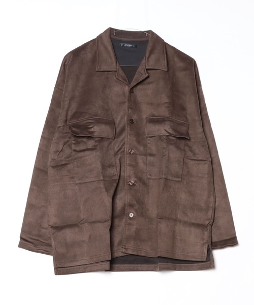 ARCHIVER（アーカイバ）の「【RES】ｽｴｰﾄﾞﾀﾞﾝﾎﾞｰﾙBIGｵｰﾌﾟﾝｶﾗｰJK（シャツ/ブラウス・メンズ・ブルー/ブラック系/グレー/ブラウン・LARGE/MEDIUM）」の9枚目の写真