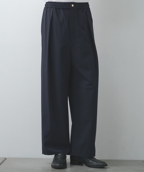 CULLNI（クルニ）スラックス CULLNI】別注 Wool Wide Pants/別注 ウールワイドパンツ（スラックス