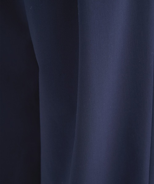 CULLNI（クルニ）の「【CULLNI】別注 Wool Wide Pants/別注 ウールワイドパンツ（スラックス・メンズ・ブラック/ベージュ/ネイビー/カーキ・1/2）」の21枚目の写真