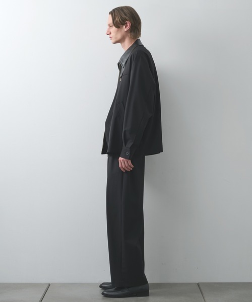 CULLNI ブラック ジャケット・パンツセット サイズ1 1 115553098161 19AW 19SS 20AW 21SS 23SS BLACK CLOTH CULLNI DOUBLE