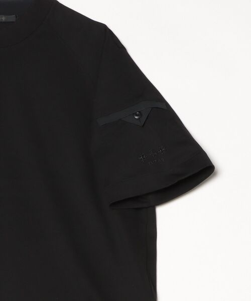 BRILLA per il gusto（ブリッラペルイルグースト）の「TATRAS MEDONTE（Tシャツ/カットソー・メンズ・ブラック/オフホワイト・2/3/4）」の4枚目の写真