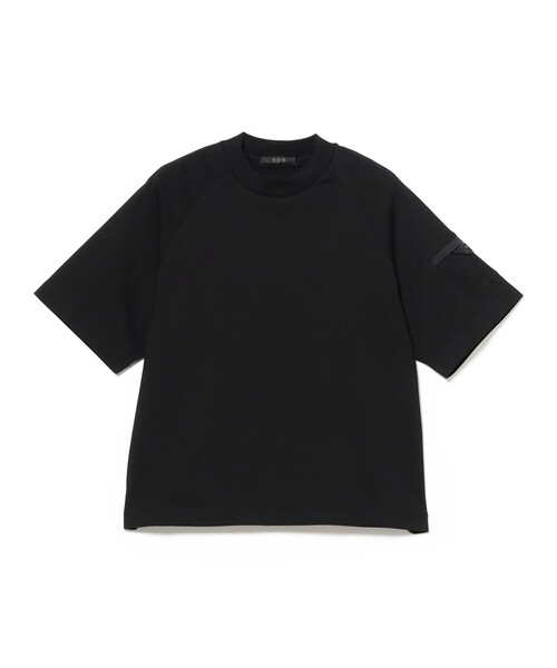 TATRAS(タトラス)の「TATRAS / MEDONTE コットン ラグランスリーブ Tシャツ(Tシャツ/カットソー・メンズ・ブラック/オフホワイト・2/3/4)」の9枚目の写真