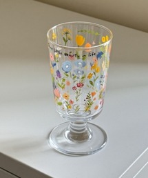 Made in I(メイドインアイ)のflower print glass(グラス/マグカップ/タンブラー)