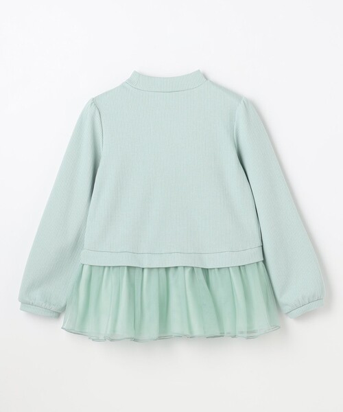 ANY(エニィ)の「裏起毛 ネックレス トレーナー(スウェット・キッズ・ネイビー系/ライトグリーン系/ホワイト系・140/160/150)」の20枚目の写真