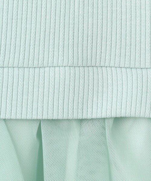 ANY(エニィ)の「裏起毛 ネックレス トレーナー(スウェット・キッズ・ネイビー系/ライトグリーン系/ホワイト系・140/160/150)」の16枚目の写真