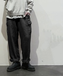 vent blanc（ヴァンブラン）の「vent blanc ヴァンブラン コットンリネン カーゴデザインパンツ（カーゴパンツ）」