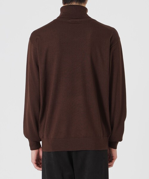 LOVELESS（ラブレス）の「ハイゲージウォッシャブルタートル（ニット/セーター・メンズ・グレー系その他2/オフホワイト/ブラウン系その他5/ブラック・M/S/L）」の15枚目の写真