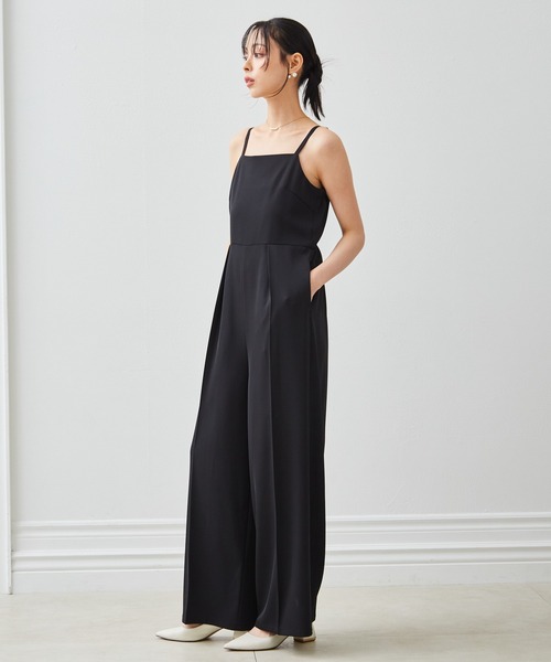 RANAN（ラナン）の「【2点セット】洗える/防シワ　オールインワンドレスセットアップ（パンツドレス・レディース・グレー/ブラック・LL/L/M/S）」の10枚目の写真