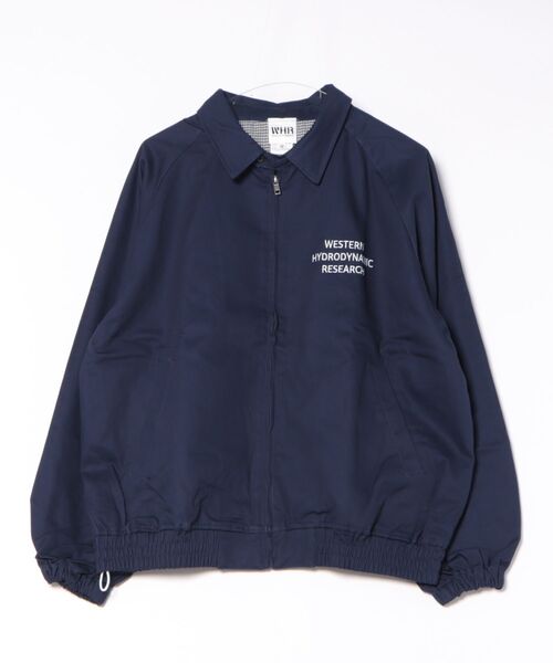 WESTERN HYDRODYNAMIC RESEARCH(ウェスタンハイドロダイナミックリサーチ)の「【Western Hydrodynamic Research/ウェスタン ハイドロダイナミック リサーチ】WORK JACKET ジャケット ブルゾン ワンポイント ブランドロゴ 刺繍(ブルゾン・メンズ・ブラック/ベージュ/ネイビー・MEDIUM/LARGE/X-LARGE)」の6枚目の写真