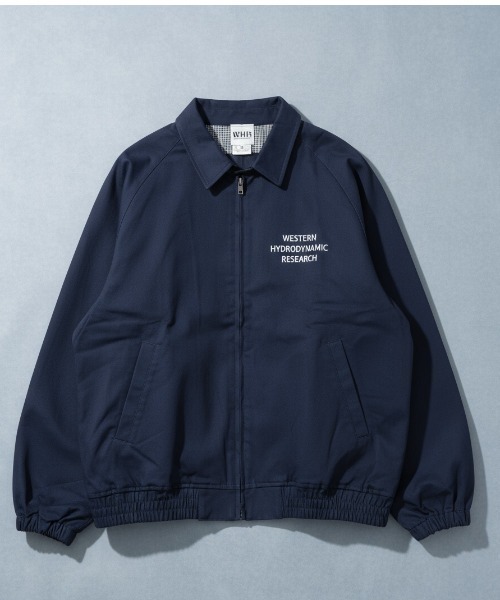 WESTERN HYDRODYNAMIC RESEARCH(ウェスタンハイドロダイナミックリサーチ)の「【Western Hydrodynamic Research/ウェスタン ハイドロダイナミック リサーチ】WORK JACKET ジャケット ブルゾン ワンポイント ブランドロゴ 刺繍(ブルゾン・メンズ・ブラック/ベージュ/ネイビー・MEDIUM/LARGE/X-LARGE)」の11枚目の写真