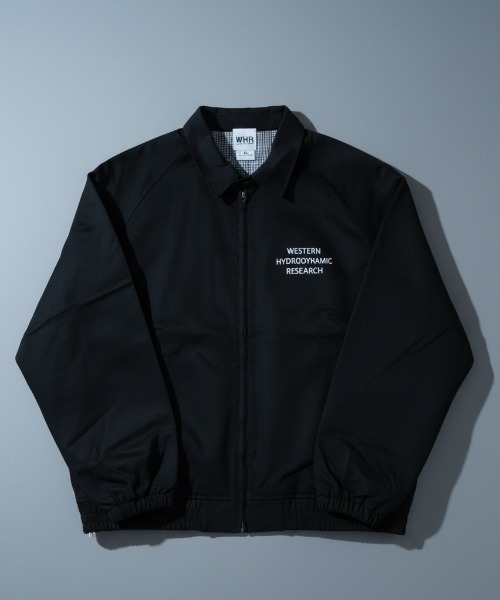 WESTERN HYDRODYNAMIC RESEARCH(ウェスタンハイドロダイナミックリサーチ)の「【Western Hydrodynamic Research/ウェスタン ハイドロダイナミック リサーチ】WORK JACKET ジャケット ブルゾン ワンポイント ブランドロゴ 刺繍(ブルゾン・メンズ・ブラック/ベージュ/ネイビー・MEDIUM/LARGE/X-LARGE)」の9枚目の写真