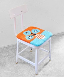 GLOBAL FORME CONCRETE（グローバルフォルムコンクリート）の「【AND PACKABLE】CP(チェアパッド)コットンガンタフト フィオーレ（ラグ/マット）」