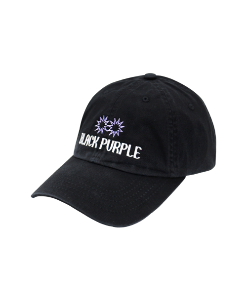 BLACKPURPLE(ブラックパープル)の「Stellar Ball Cap - Black(キャップ・メンズ・ブラック・FREE)」の1枚目の写真