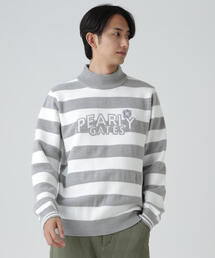 パーリーゲイツ新品タグ付ボーダートップスPEARLYGATES PEARLY GATES｜パーリーゲイツのTシャツ/カットソー（ボーダー柄