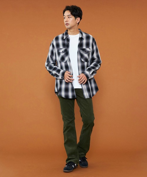 Lee（リー）の「Lee/リー【暖】AMERICAN STANDARD 102ブーツカット コーデュロイパンツ/コーデュロイセットアップ可（その他パンツ・メンズ・ブラック/キャメル/ブラウン/オリーブ・SMALL/MEDIUM/X-LARGE/LARGE）」の12枚目の写真