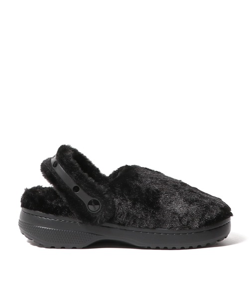 crocs（クロックス）の「CROCS / クラシック アンファーゲッタブル クロッグ（サンダル・レディース・ブラック/オフホワイト・5/6/7）」の3枚目の写真