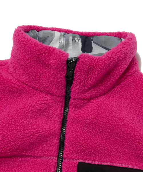 WKNDRS(ウィーキャンドース)の「BIG FOOT VEST (PINK)(ベスト・レディース・その他・MEDIUM/LARGE/X-LARGE)」の3枚目の写真