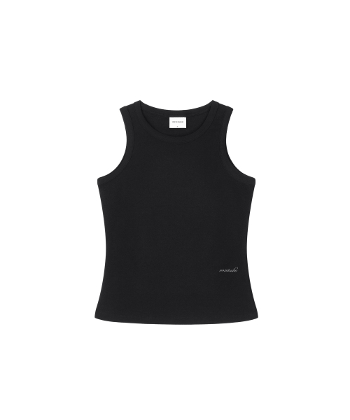 1993STUDIO(1993スタジオ)の「Wベーシックスリムスリーブレストップ_ブラック(Tシャツ/カットソー・レディース・その他・SMALL/MEDIUM)」の2枚目の写真