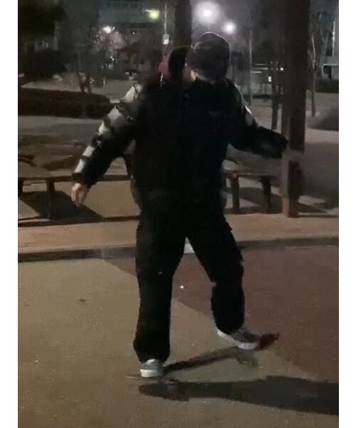 FLAREUP（フレアアップ）の「Chaos Knit Beanie (FL-715)（ニットキャップ/ビーニー・レディース・ブラック・FREE）」の15枚目の写真