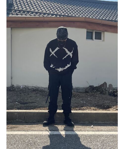 FLAREUP（フレアアップ）の「Chaos Knit Beanie (FL-715)（ニットキャップ/ビーニー・レディース・ブラック・FREE）」の21枚目の写真