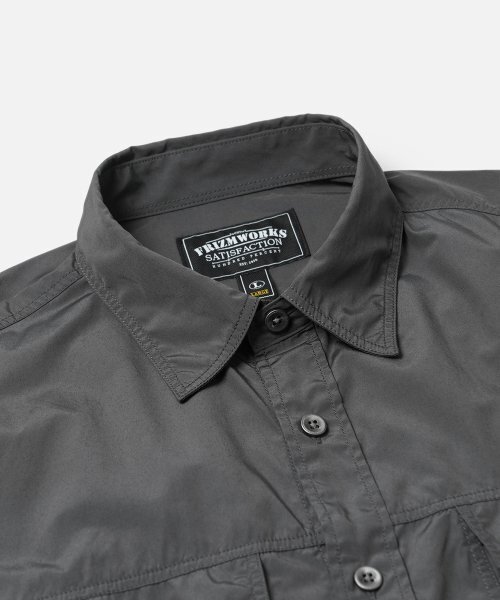 FRIZMWORKS（フリズムワークス）の「CP TYPE3 TRUCKER SHIRT _ CHARCOAL（シャツ/ブラウス・レディース・その他・MEDIUM/LARGE/X-LARGE）」の3枚目の写真