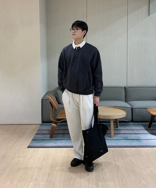 MUSINSA STANDARD（ムシンサスタンダード）の「クラシックトレーナースニーカー[ブラック]（スニーカー・レディース・その他・29cm/26cm/26.5cm/27cm/27.5cm/28cm/28.5cm/23cm/23.5cm/24cm/24.5cm/25cm/25.5cm）」の7枚目の写真