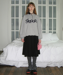 SINOON | BOUCLE LOGO SWEATSHIRT (MELANGE GRAY)(スウェット)