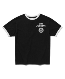 The Partier Ringer Tee (BLACK)