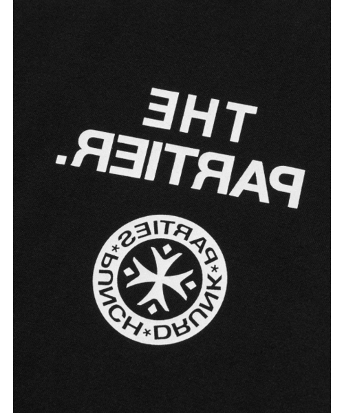 PUNCH DRUNK PARTIES(パンチドランクパーティーズ)の「The Partier Ringer Tee (BLACK)(Tシャツ/カットソー・メンズ・その他・1/2)」の4枚目の写真