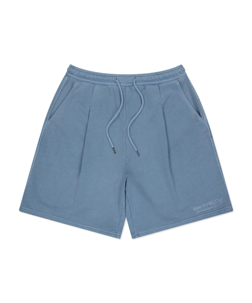 Wacky WiLLy(ワッキーウィリー)の「ピグメントウォッシングスウェットショートパンツブルー(その他パンツ・レディース・その他・SMALL/MEDIUM/LARGE/X-LARGE)」の2枚目の写真