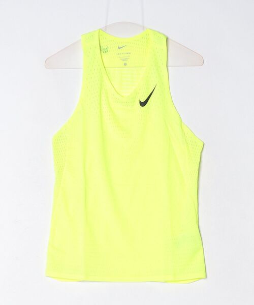 NIKE（ナイキ）の「ナイキ NIKE ナイキ DF ADV エアロスイフト シングレット（タンクトップ・メンズ・ライトグリーン・S/M/L/LL）」の8枚目の写真