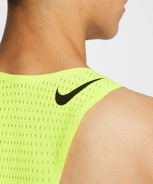 NIKE（ナイキ）の「ナイキ NIKE ナイキ DF ADV エアロスイフト シングレット（タンクトップ・メンズ・ライトグリーン・S/M/L/LL）」の5枚目の写真