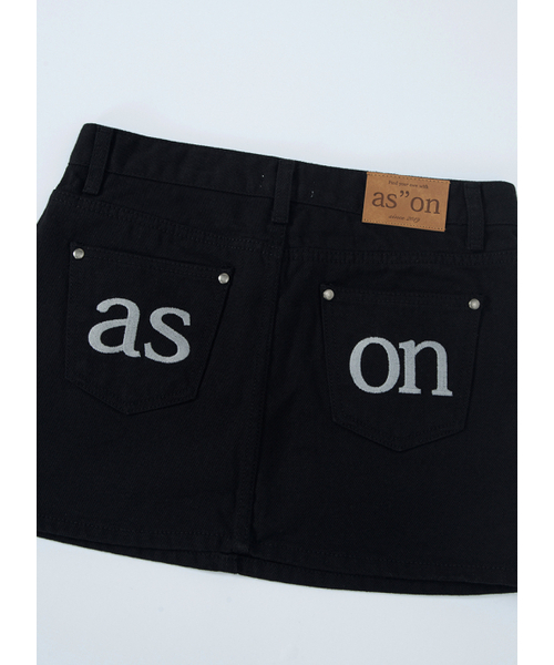 ASON（アズオン）の「POG SKIRT / BLACK（スカート・レディース・その他・SMALL/MEDIUM）」の6枚目の写真