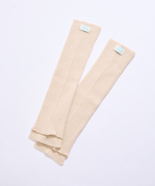 mystic（ミスティック）の「ニットレッグウォーマー（ソックス/靴下・レディース・グレー/オフホワイト・FREE）」の5枚目の写真