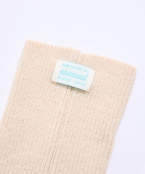 mystic（ミスティック）の「ニットレッグウォーマー（ソックス/靴下・レディース・グレー/オフホワイト・FREE）」の6枚目の写真