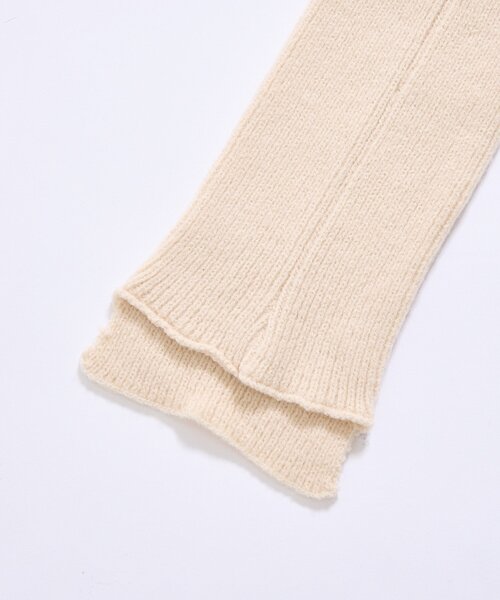 mystic（ミスティック）の「ニットレッグウォーマー（ソックス/靴下・レディース・グレー/オフホワイト・FREE）」の7枚目の写真