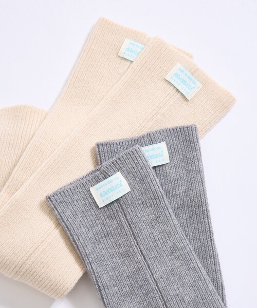 mystic（ミスティック）の「ニットレッグウォーマー（ソックス/靴下・レディース・グレー/オフホワイト・FREE）」の8枚目の写真