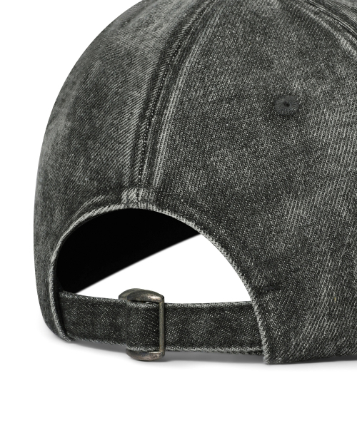 MUCENT（ムセント）の「シグニチャーボールキャップ（ストーンウォッシングカキ）（キャップ・レディース・カーキ系・FREE）」の4枚目の写真