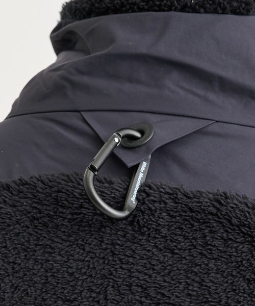 WHITE MOUNTAINEERING(ホワイトマウンテニアリング)の「【White Mountaineering / ホワイトマウンテニアリング】別注BLK FLEECE BLOUSON(ブルゾン・メンズ・ブラック・0/1/2/3)」の7枚目の写真