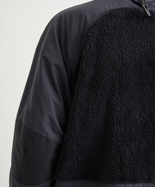 WHITE MOUNTAINEERING(ホワイトマウンテニアリング)の「【White Mountaineering / ホワイトマウンテニアリング】別注BLK FLEECE BLOUSON(ブルゾン・メンズ・ブラック・0/1/2/3)」の8枚目の写真