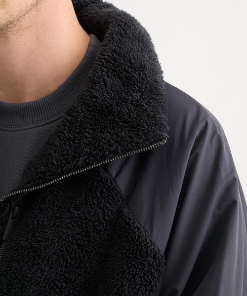 WHITE MOUNTAINEERING(ホワイトマウンテニアリング)の「【White Mountaineering / ホワイトマウンテニアリング】別注BLK FLEECE BLOUSON(ブルゾン・メンズ・ブラック・0/1/2/3)」の12枚目の写真