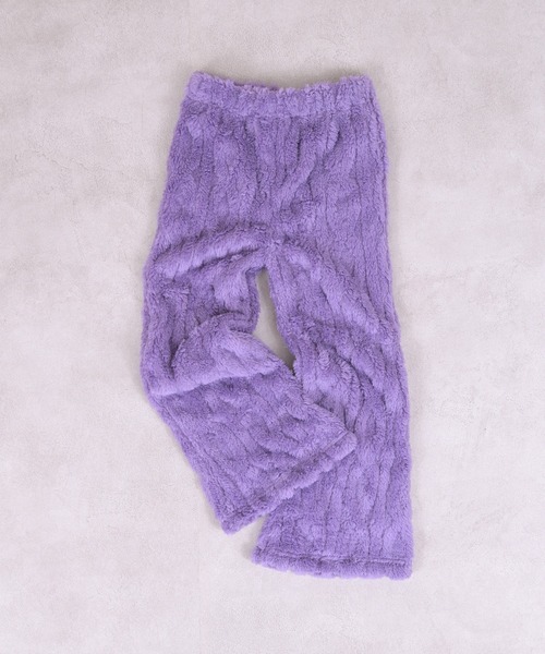 MARKEY'S(마키즈)의 「케이블 보어 플레어 팬츠(그 외 팬츠)」｜라벤더