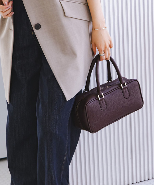 LORISTELLA（ロリステッラ）の「《追加3》LORISTELLA/ロリステッラ スクエアボストンバッグ（ボストンバッグ・レディース・ブラウン・FREE）」の8枚目の写真