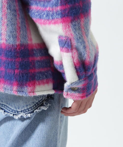 FR(13)NDS（フレンズ）の「FR(13)NDS/フレンズ/Shaggy Check BZ（その他アウター・メンズ・ピンク/ブルー・F）」の22枚目の写真